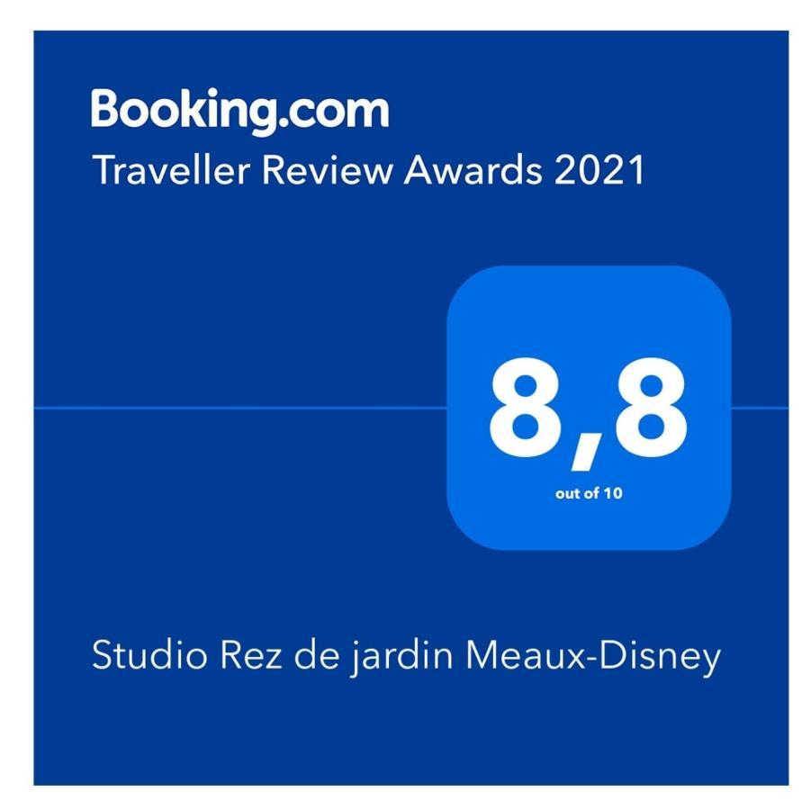 Studio Rez De Jardin Meaux-Disneyアパートメント エクステリア 写真